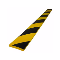 En EVA (Éthylène acétate de vinyle) rayé jaune et noir pour une meilleure visibilité. Absorbe les chocs, permet de protéger l ...