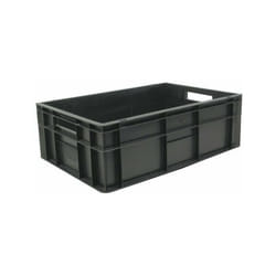 Viso - Bac de manutention ajouré gris 60 x 40 cm h 20 cms - 40 litres