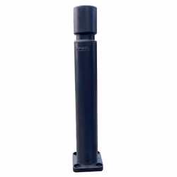 Potelet flexible tête cylindrique. En polyuréthane. A fixer au sol avec goujon métallique ou cheville à expansion Ø 12 mm lon ...