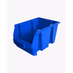 Viso SPACY3B, Compartiment de rangement, Bleu, Rectangulaire, Polypropylène (PP), Monochromatique, Intérieure