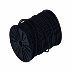 Sandow gaine en polyéthylène VISO avec ou sans crochet - SL/SMO - Sandow à gaine en polyéthylène Noir Diamètre 8 mm - Produit ...
