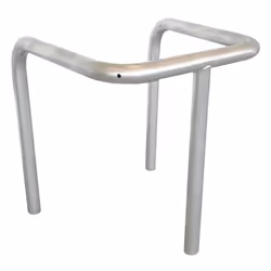 En acier galvanisé. Pour protection d'arbres, lampadaires, poteaux…Fixation par scellement direct dans le sol. Diamètre de tu ...