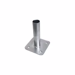 Couleur = Gris Type barrière = Base pour barrière de sécurité Matériau = Acier Longueur = 100mm Base barrière de sécurité de ...