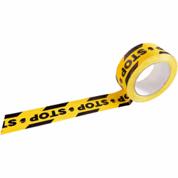 Type de ruban = Ruban de marquage Matériau du support = PVC Largeur = 50mm Longueur = 33mm Epaisseur = 0.15mm Texte de la ban ...