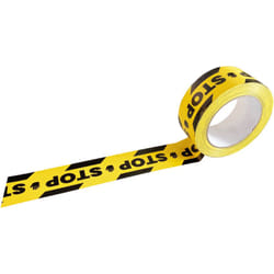 Ruban de Signalisation Noir/Jaune RS PRO, 50mm x 33mm x 0.15mm ( Prix pour 1 )