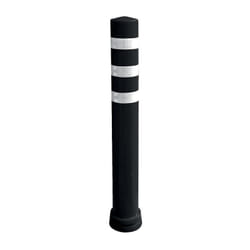 Viso - Balise flexible + fixation - noir - Ø80mm - H660mm