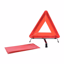 Viso - Triangle de sécurité réfléchissant Norme ece R27 avec sac de de transport longueur 440mm largeur 390mm hauteur 440 mm