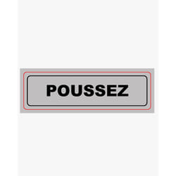 Viso S 29 pictogramme adhésif Polyvinyl chloride (PVC) Gris