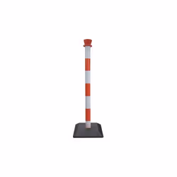 Peu encombrant, facile à stocker, facile à installer Poteau plastique. Socle lesté 4 Kg. Stable. Dimensions : Hauteur 103 cm. ...