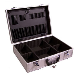 Viso STC931V Valise alu noire + porte-outils + séparateurs amovibles