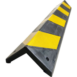 Finish - Protection contre les chocs, Noir, Jaune, longueur 800mm en Caoutchouc ( Prix pour 1 )