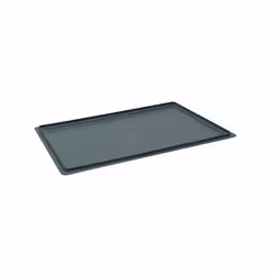 Couvercle pour bac manutention PP 400x300x200 VISO - E4301/2020 - Couvercle en polypropylène Gris. Norme Europe (CE 10/2010). ...
