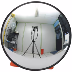 Informations techniques Dimension produit, Ø : 33 cm Spécificités du miroir d'inspection : avec support mural Miroir de sécur ...