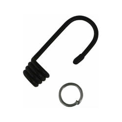 Viso - Crochet Acier Plastifié - Avec Clips -pour Sandow x 2 Ø10