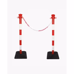 Viso PPK SET 40 RB, Ceinture rétractable, Rouge, Blanc, ABS, 2 m, 950 mm