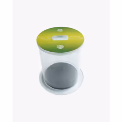 Viso BAT 250 poubelle Rond Acrylique Transparent
