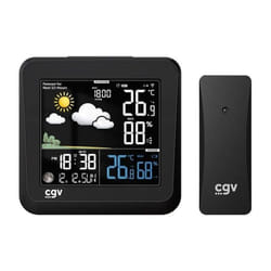 CGV 19001 station météo numérique Noir LCD Batterie