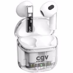 CGV Écouteurs Sans Fil avec Étui de Charge URBAN GHOST Blanc