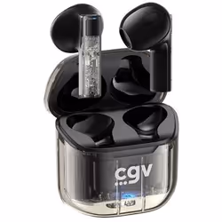 CGV Écouteurs Sans Fil avec Étui de Charge URBAN GHOST Noir