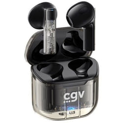 CGV Écouteurs Sans Fil avec Étui de Charge URBAN GHOST Noir