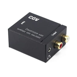 CGV DOP-R-50034 convertisseur audio Noir