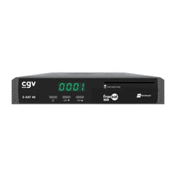 CGV UHD - E-SAT 4K Satellite 4K Ultra HD Noir