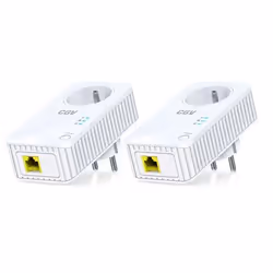 CGV CPLine 2P-600, 600 Mbit/s, IEEE 802.3, IEEE 802.3u, HomePlug AV, 128-bit AES, 2 - 68 MHz, 100 - 240 V