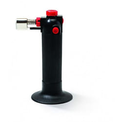TABLE & COOK TCB ustensile à crème brûlée Noir, Rouge, Acier inoxydable Piezo