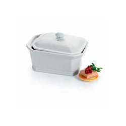 TABLE & COOK 3322390016759 plat de cuisson 0,6 L Rectangulaire Porcelaine Moule à terrine