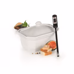 TABLE & COOK 3322390018937, Moule à terrine, Rectangulaire, Porcelaine, Porcelaine, Blanc, 1 pièce(s)