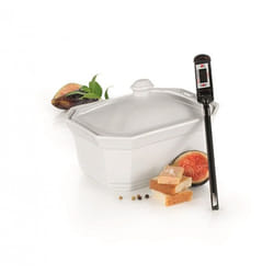TABLE & COOK 3322390018937 plat de cuisson 0,6 L Rectangulaire Porcelaine Moule à terrine