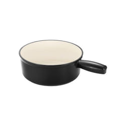 Tableandcook - poêlon savoyard en fonte émaillée 20cm noir - 404089