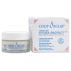Coup d'Éclat Crème Fine Hydra-Protect 24H Hydratation Intense 50 ml