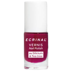 Ecrinal Vernis Silicium + Tea Tree 5 ml - Couleur : Prune