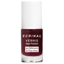 Ecrinal Vernis Silicium + Tea Tree 5 ml - Couleur : Rouge Cerise