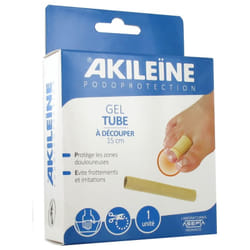 Akileïne Podoprotection Gel Tube À Découper 1 x 15 cm