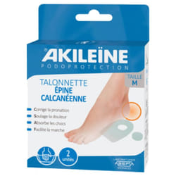 Akileïne Podoprotection Talonnette Épine Calcanéenne 1 Paire - Taille : M