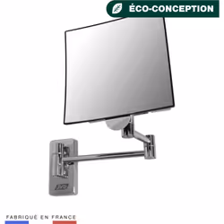 Miroir grossissant Galaxy à bras tubulaire Miroir Galaxy carré simple à bras tubulaire. Le miroir a une vision grossissante x ...