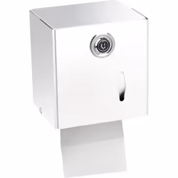 Distributeur P.H. Mixte métal blanc DISTRIBUTEUR de Papier Hygiénique MIXTE en métal peint blanc. Capacité pour 1 rouleau ou  ...