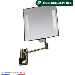 JVD - Miroir galaxy lumineux bras tubulaire - Matériel professionnel