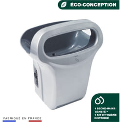 JVD - Sèche-Mains Exp'Air gris métallisé - Matériel professionnel