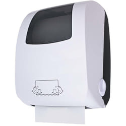 Distributeur de papier hygiénique robuste automatique Cleantech - Matériel professionnel - JVD