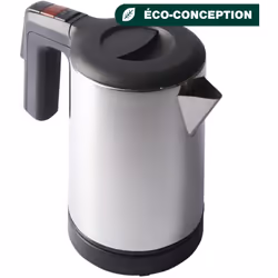 Bouilloire Duchesse Inox brossé Bouilloire Duchesse 0,8L Inox brossé 1250 W avec un arrêt automatique à l'ébullition et à vid ...