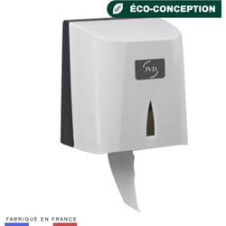 JVD - Distributeur Papier Hygiénique Yaliss mixte mini blanc - Matériel professionnel