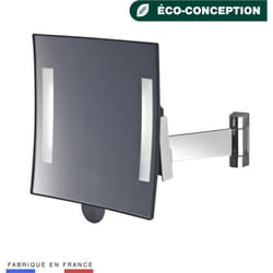 JVD - Miroir galaxy lumineux bras plat - Matériel professionnel