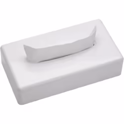 Sanibox boîte mouchoirs rect. blanche Sanibox Distributeur rectangulaire ABS blanc pour boîte de mouchoirs Les + produits: Ga ...