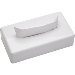 JVD - Sanibox boîte mouchoirs rect. blanche - Matériel professionnel
