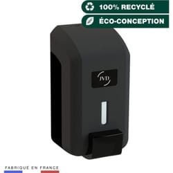 JVD - Distributeur Savon Cleanline gel noir - Compatible savon toute marque - Matériel professionnel
