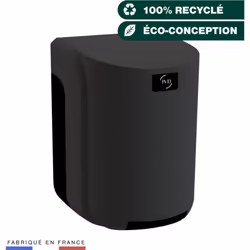 Dévidoir central Maxi Cleanline noir Dévidoir Central Maxi Cleanline noir mat. Capacité pour bobine de 450 formats (diamètre  ...
