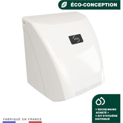 JVD - Sèche-Mains Zephyr blanc - Matériel professionnel